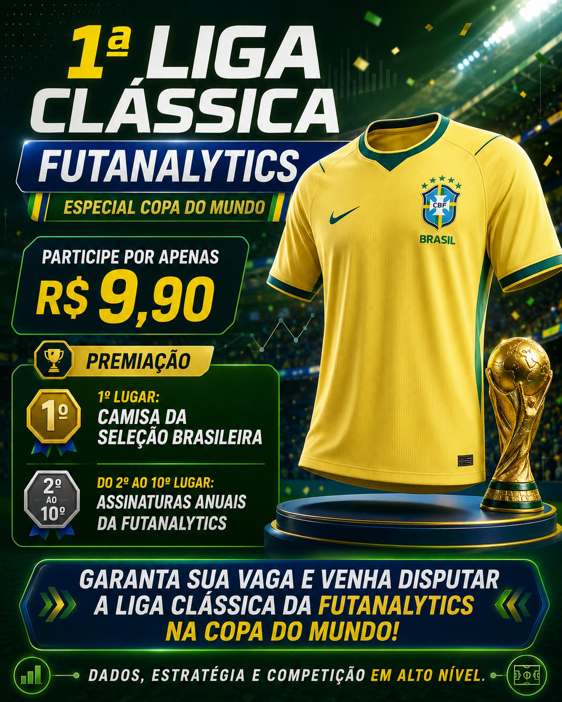 1ª Liga Clássica FutAnalytics da Copa do Mundo